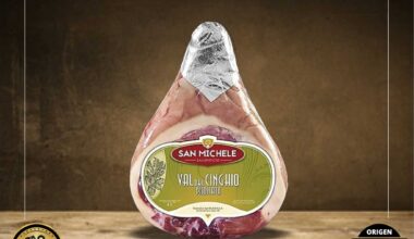 Jamón Crudo Sin Hueso Prosciutto Disossato Val Del Cingho