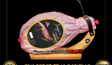 Pata De Jamón Crudo Tipo Iberico 8 Meses C/Hueso + Prensa Y Cuchillo!!!!!