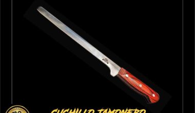 Cuchillo Jamonero Profesional de acero Inoxidable